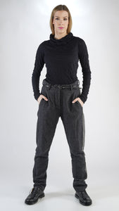 Rundholz broek black stripe
