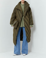 Afbeelding in Gallery-weergave laden, Christian Wijnants coat - dark olive
