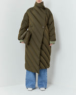 Afbeelding in Gallery-weergave laden, Christian Wijnants coat - dark olive
