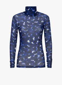 top neck blue