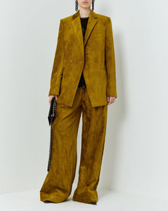Christian Wijnants broek Pisha golden velour