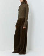 Afbeelding in Gallery-weergave laden, Christian Wijnants broek - olive moss
