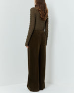 Afbeelding in Gallery-weergave laden, Christian Wijnants broek - olive moss
