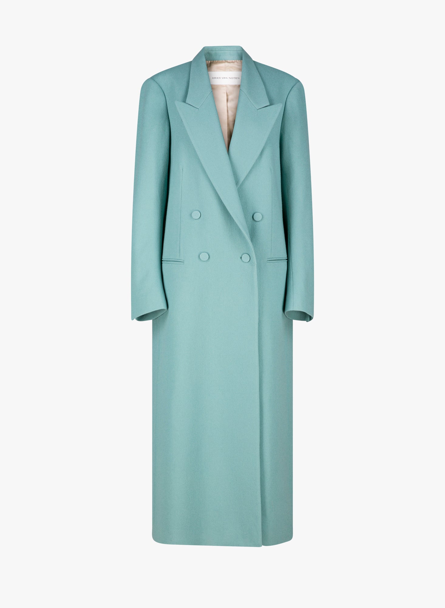 Dries van Noten Rinko coat mint