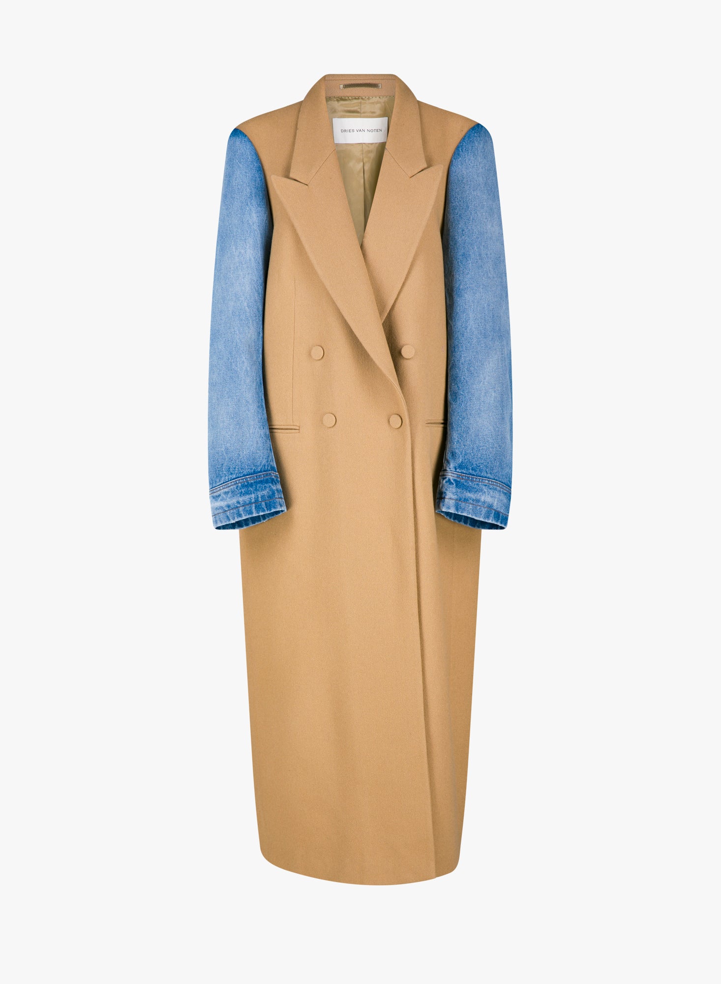 Dries van Noten Rinko  coat camel